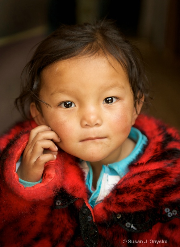 Little Girl in Bhutan