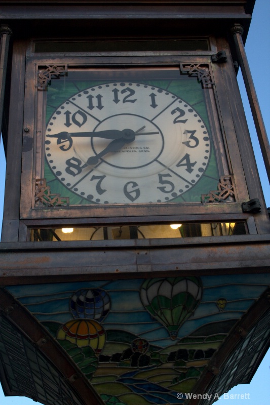 Downtown clock 1 - ID: 10189498 © Wendy A. Barrett