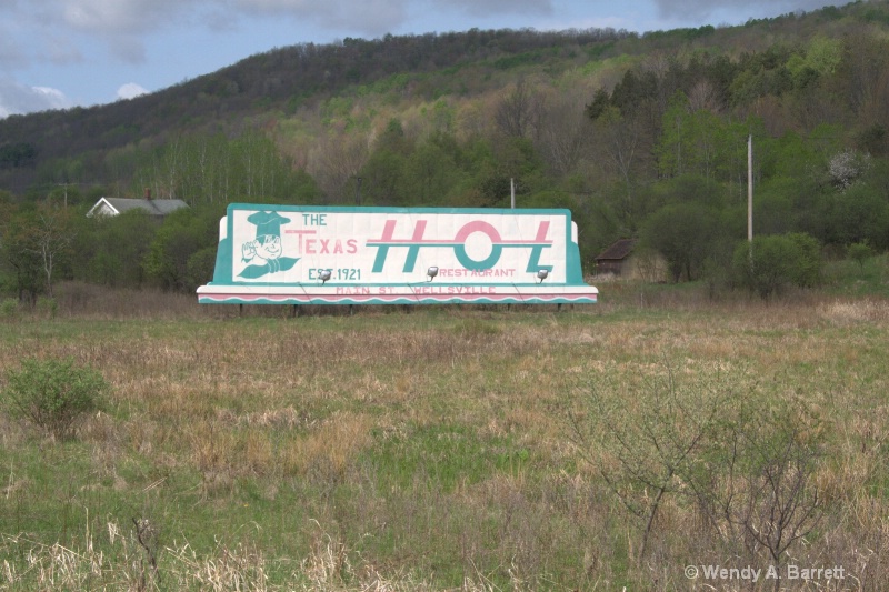 Texas Hot sign from Route 417 - ID: 10189874 © Wendy A. Barrett