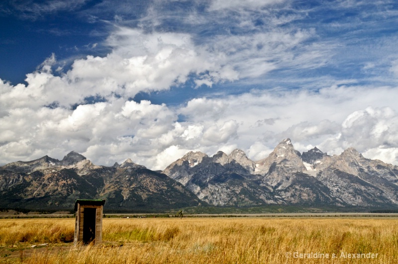 Little Outhouse on the Prairie