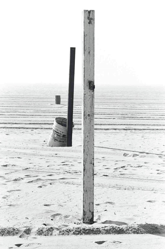 Two Poles, Two Barrels -Playa del Rey