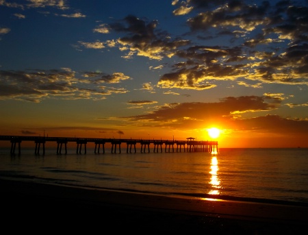 Dania Pier Sunrise