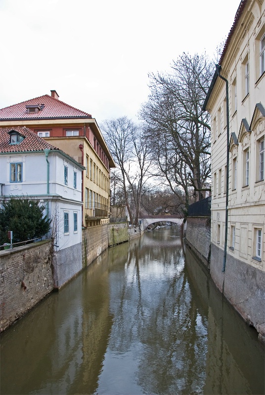 Canal in Prague