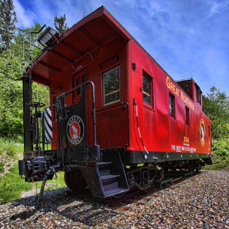 How red is my caboose?