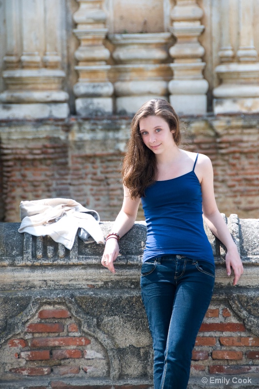 Alexandra in La Antigua, Guatemala