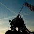 Iwo Jima under crossed jet streams - ID: 10274674 © Deb. Hayes Zimmerman