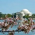 © Deb. Hayes Zimmerman PhotoID# 10275835: Cherry blossoms and the Jefferson