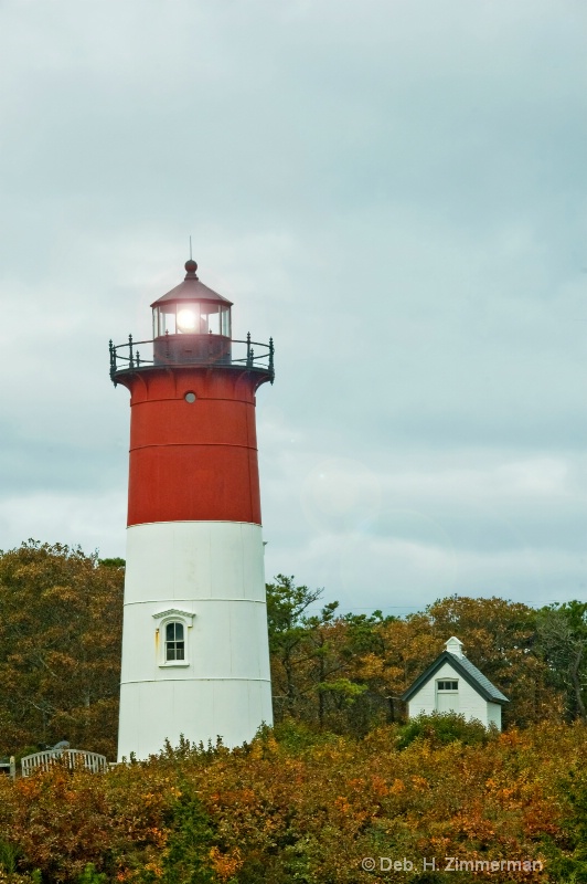 Nauset Lighthouse at work - ID: 10283134 © Deb. Hayes Zimmerman