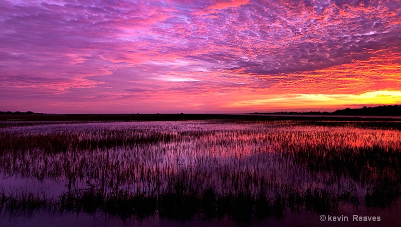 Sunrise over the Marsh