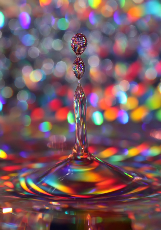 crystal ribbon kaleidoscope