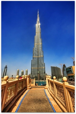 Burj Khalifa ( Khalifa Tower ) DUBAI
