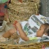 Basketful of Girl at Bangkok Flower Market - ID: 10318882 © Deb. Hayes Zimmerman