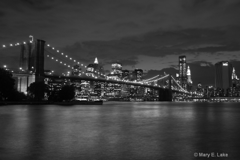 Brooklyn Bridge B&W