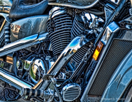 Motorcycle single image HDR