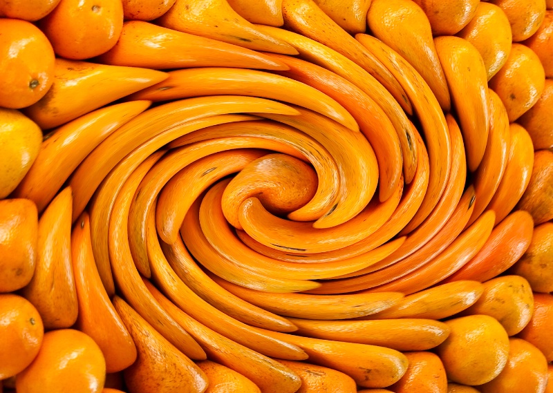 Twirly Oranges