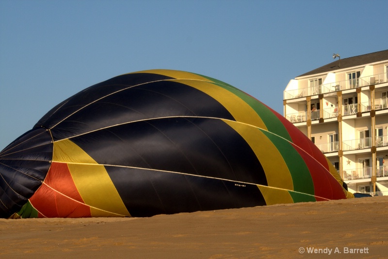 Beached balloon
