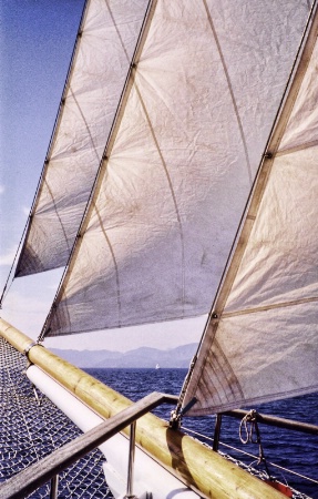 Sailing along the Turkish Coast