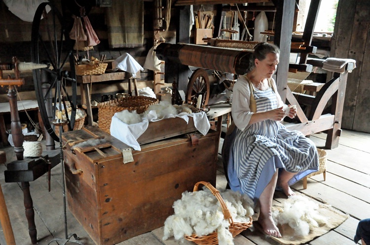Pulling Wool