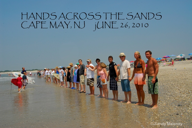 Hands Across the Sand