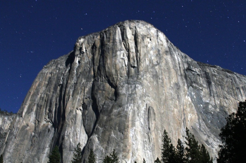El Capitan at Night - ID: 10381241 © Karen J. Glenn