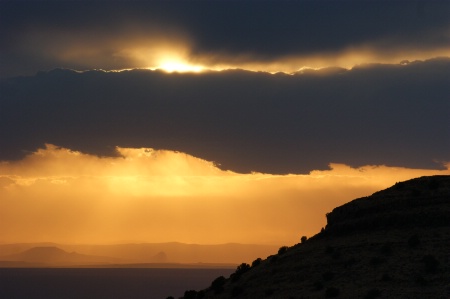 Sunset before the Rainstorm II