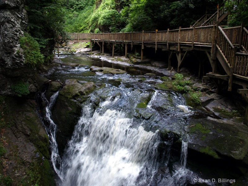Bushkill Falls - Lower Gorge Falls