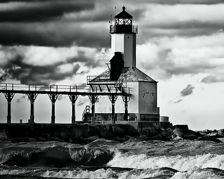 Michigan City Lighthouse - ID: 10397916 © John A. Roquet