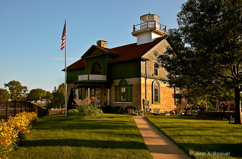 Old Michigan City Lighthouse - ID: 10397924 © John A. Roquet