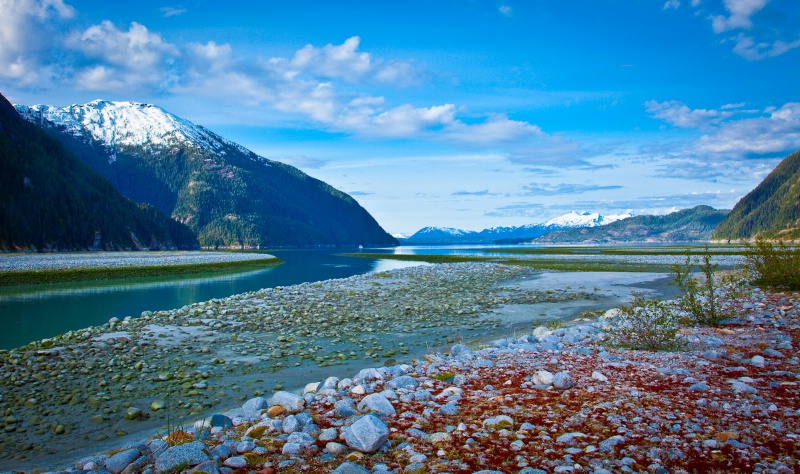 Leaving Baird glacier