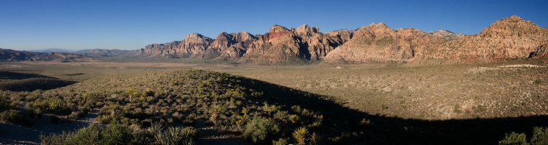 Panorama at Red Rock Canyon