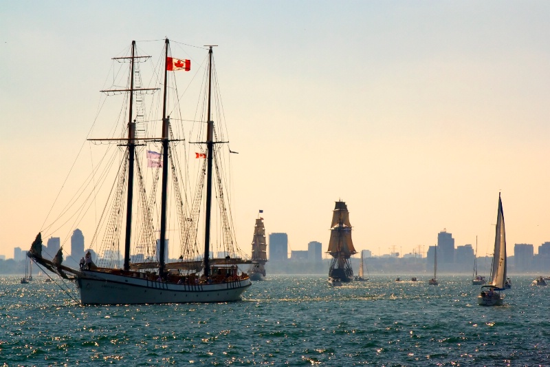 Empire Sandy, Parade of Sails, Toronto
