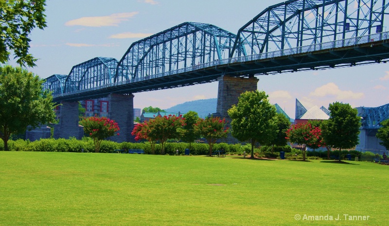 Walnut  St. Pedestrain Bridge