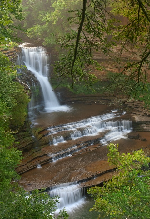 Cummins Falls, Near Cookeville,TN - ID: 10430134 © Donald R. Curry