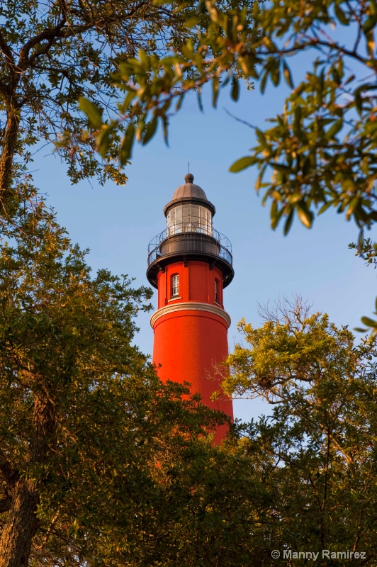 Sunset at Ponce Inlet lighthouse