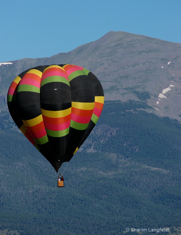Balloon Against the Peak - ID: 10432517 © Sharon L. Langfeldt