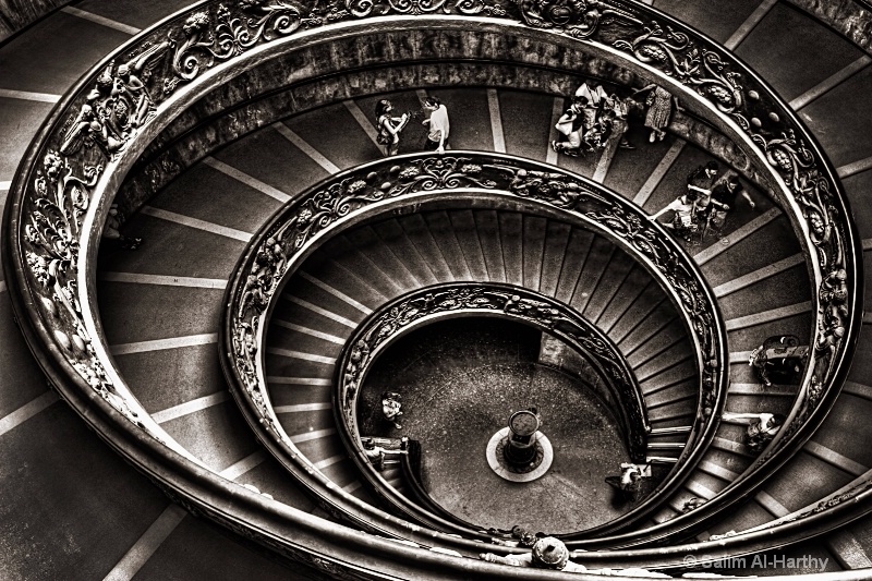 Staircase of the Vatican Museums