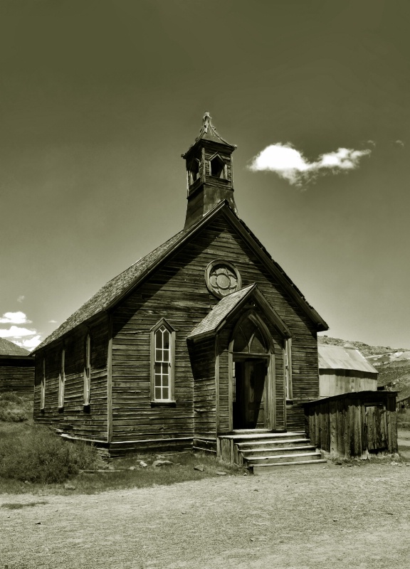 Ghost Town Church  - ID: 10474273 © Clyde Smith