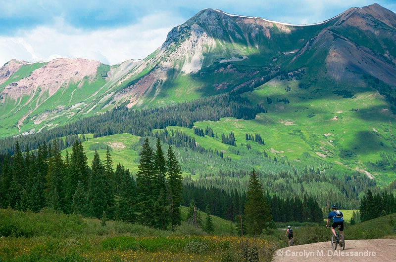 Biking in the Rockies