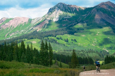 Biking in the Rockies