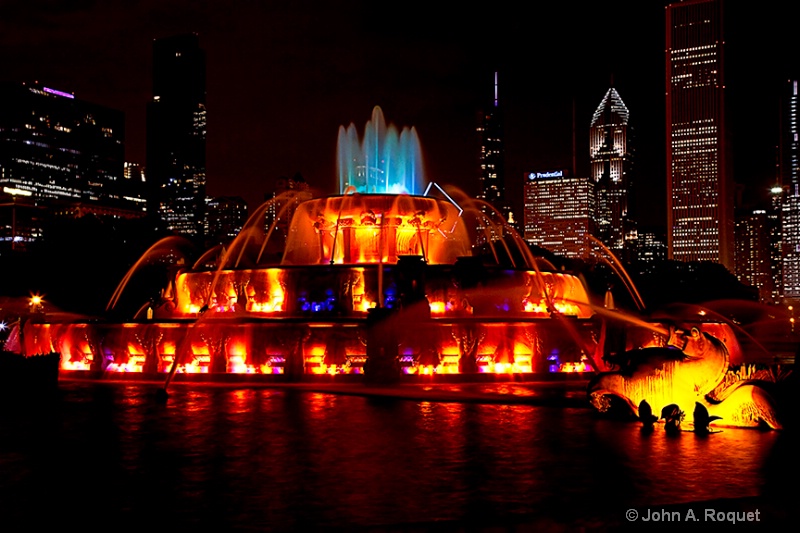 Buckingham Fountain -- Chicago - ID: 10490204 © John A. Roquet