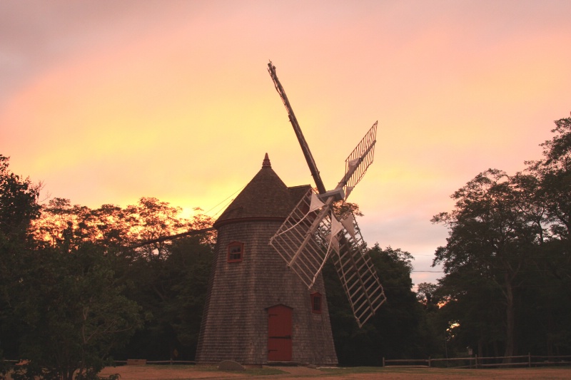 Eastham Windmill at Sunset