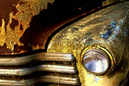 Eye of an old chevvy