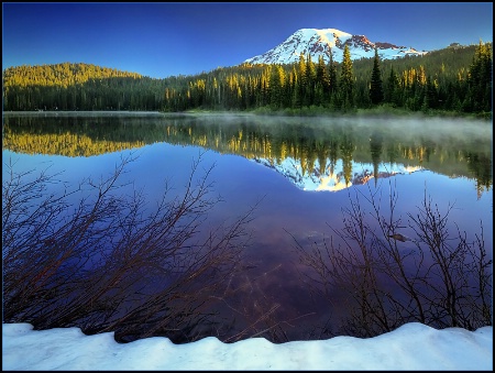 Mt. Rainier reflection
