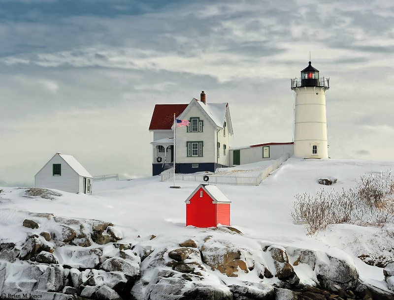 Early In The Morning At Nubble Lighthouse