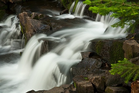 Chapel Falls. Lac Beauport Qc.