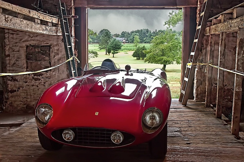 Ferarri with a View: Barn #4