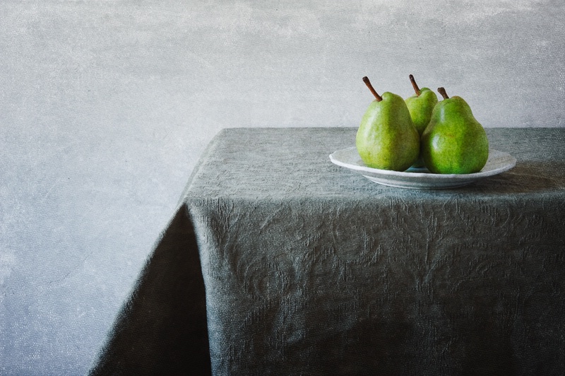 Pears On A Table II