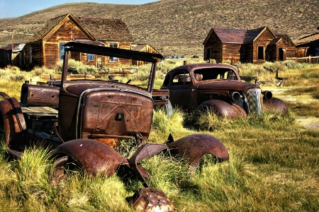 Ghost town Used Car Lot 