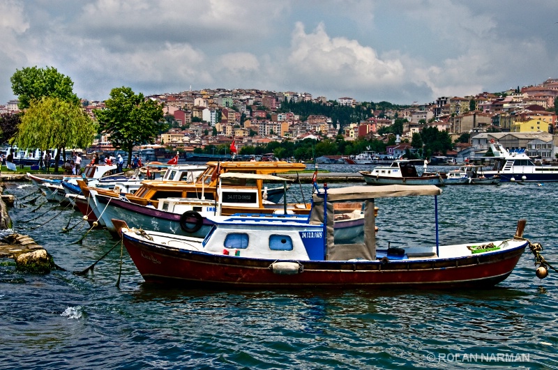 Boats at the Bosphorus