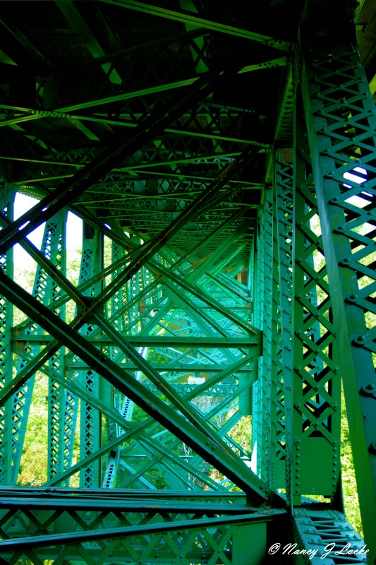 Cut River Bridge Steel Cantilever - Michigan